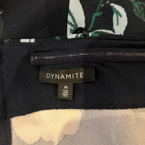 Floral peplum tube top size medium - Picture 5 of 6